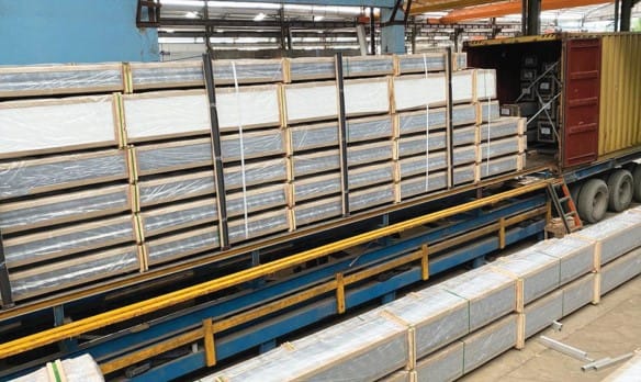 Aluminium Extrusion Global Shipping