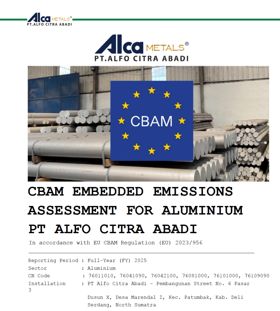 Aluminium Extrusion Indonesia to Europe